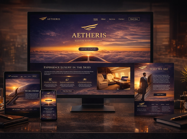 aetheris site digital marketing consulting by stella zacharatou mockup 750x560