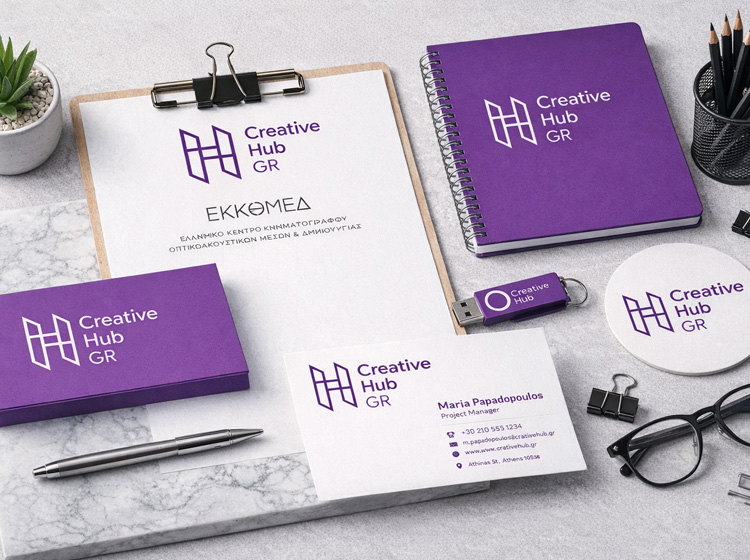ekkomed logo digital marketing consulting by stella zacharatou mockup 750x560